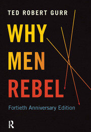 Okładka książki Teda Roberta Gurra „Why Men Rebel”, klasycznej pracy o deprywacji względnej. Źródło: Routledge.